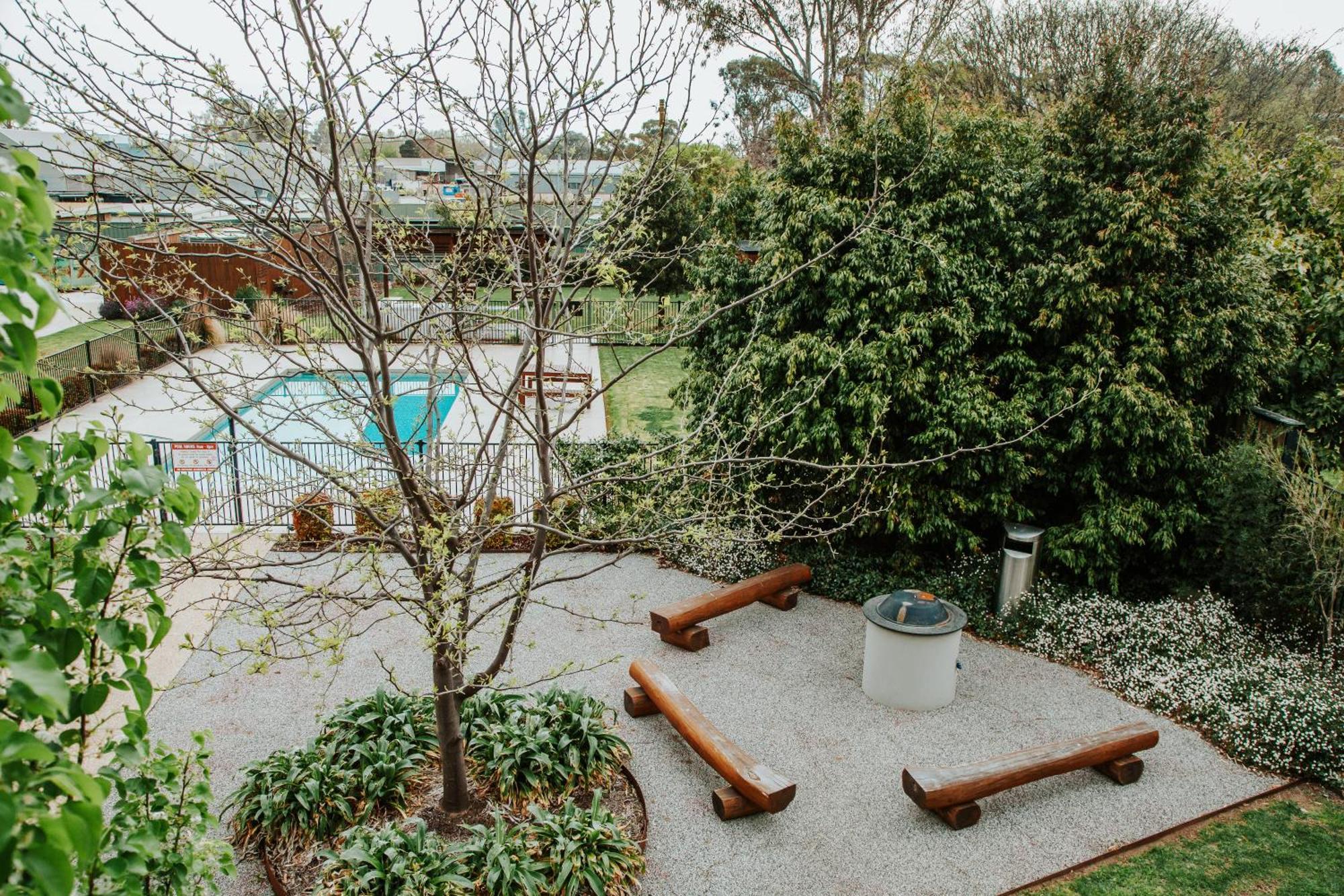 Nagambie Waterfront Motel Exterior foto